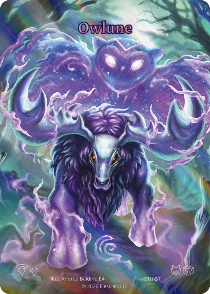 Owlune (Full Art), Shattered Stars - Ethereal ETH-57