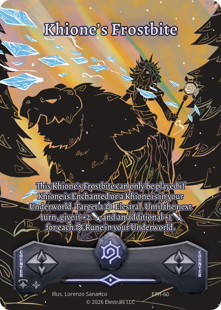 Khione's Frostbite, Shattered Stars - Ethereal ETH-60