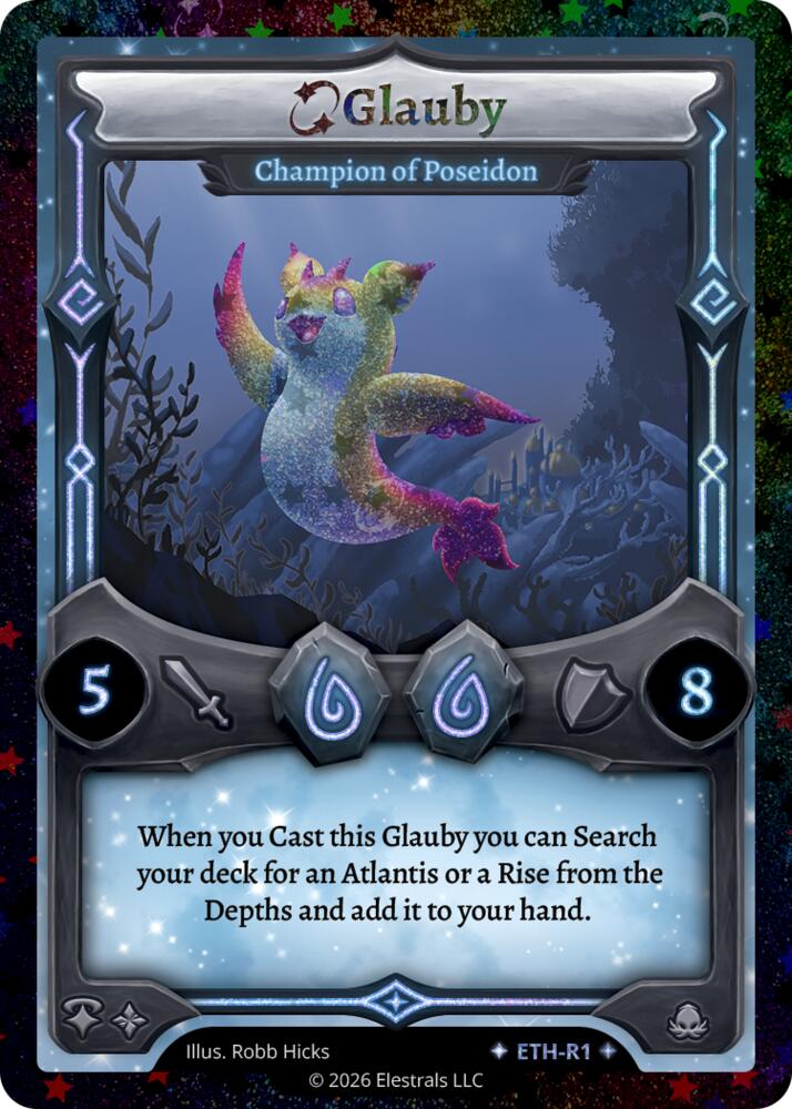 Glauby - Champion of Poseidon (Stellar), Shattered Stars - Ethereal ETH-R1
