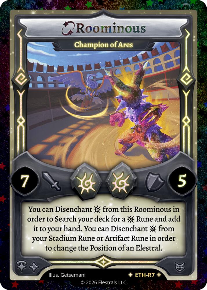Roominous - Champion of Ares (Stellar), Shattered Stars - Ethereal ETH-R7