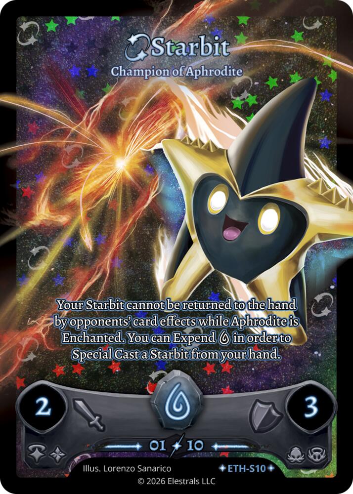 Starbit - Champion of Aphrodite (Serialized), Shattered Stars - Ethereal ETH-S10