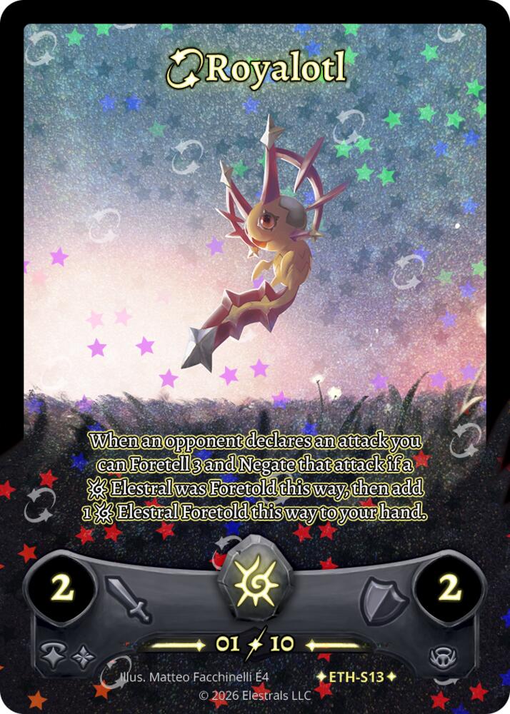 Royalotl (Serialized), Shattered Stars - Ethereal ETH-S13