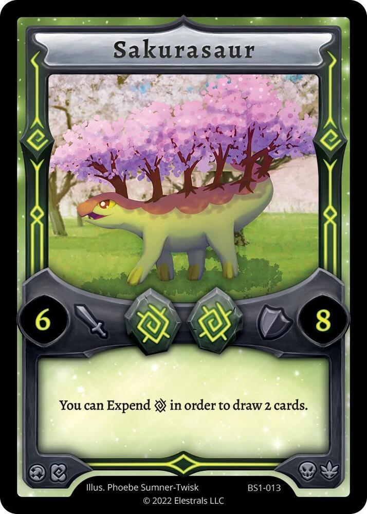 Sakurasaur, Base Set [Kickstarter Edition] BS1-013