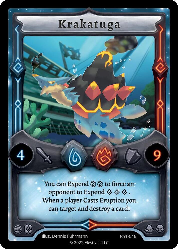 Krakatuga, Base Set [Kickstarter Edition] BS1-046
