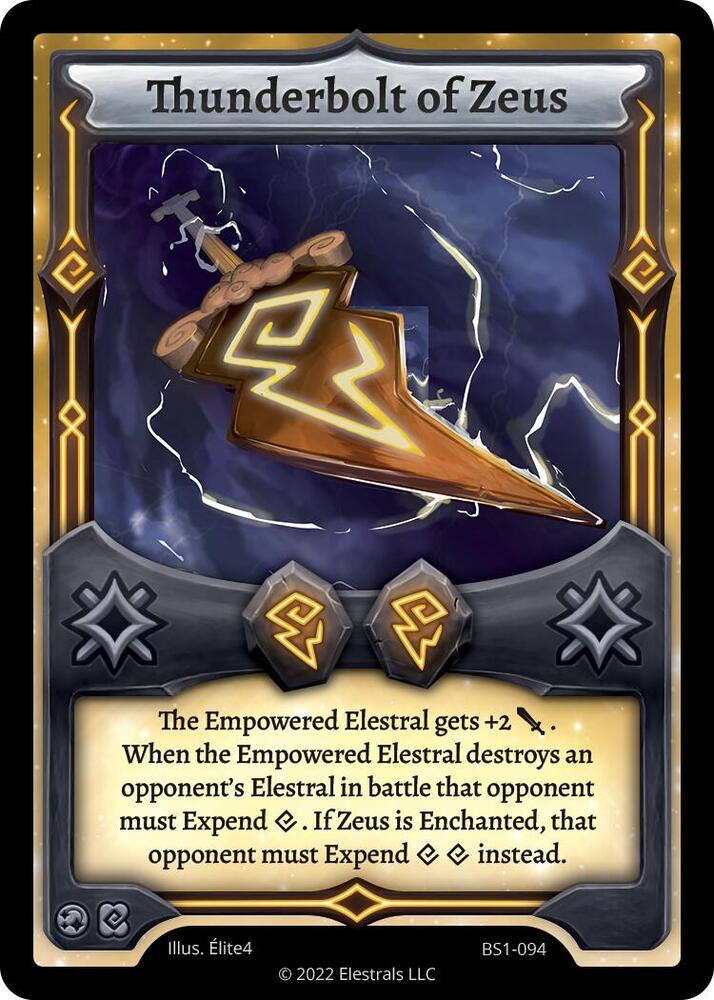 Thunderbolt of Zeus, Base Set [Kickstarter Edition] BS1-094
