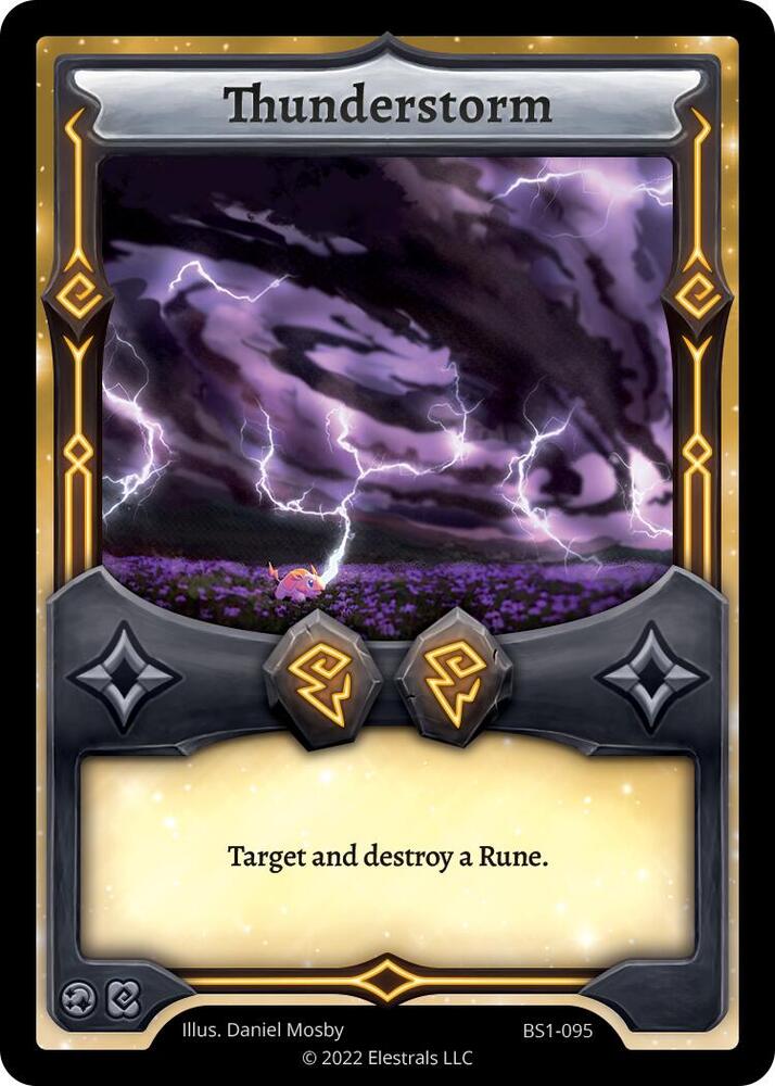 Thunderstorm, Base Set [Kickstarter Edition] BS1-095