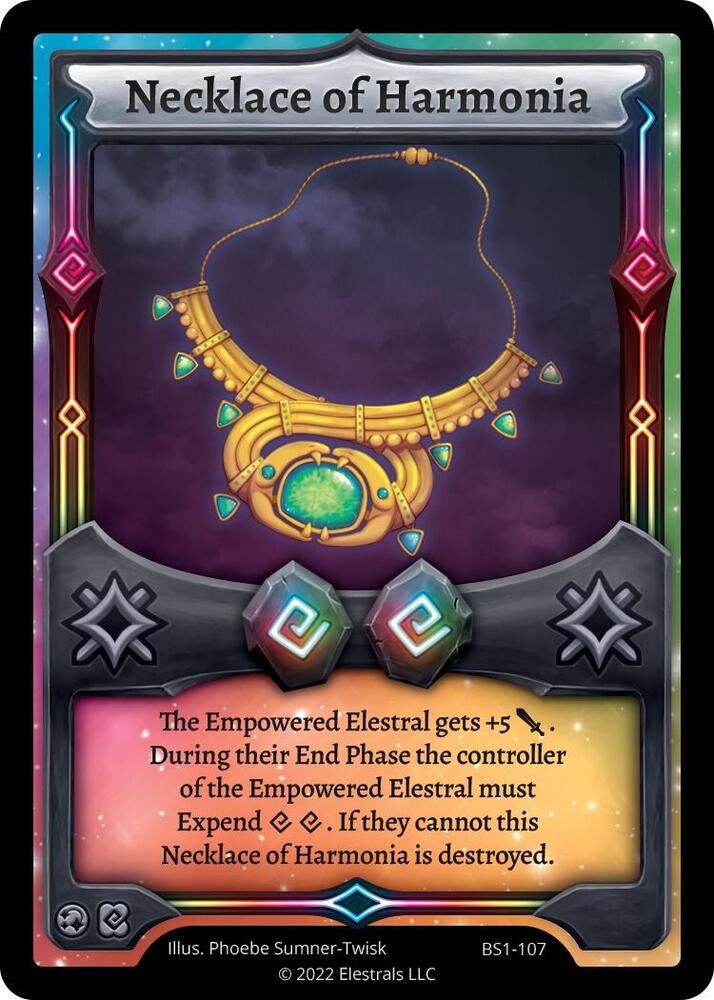 Necklace of Harmonia, Base Set [Kickstarter Edition] BS1-107