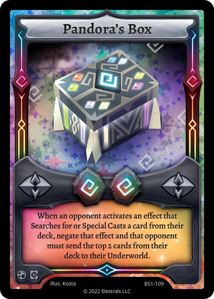 Pandora's Box, Base Set [Kickstarter Edition] BS1-109