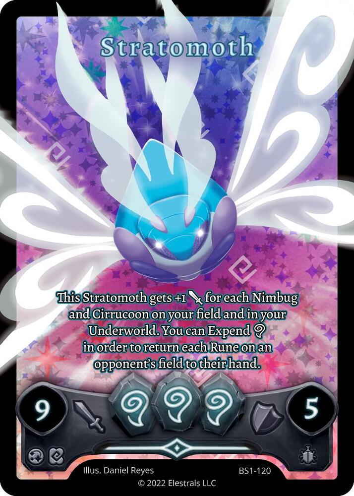 Stratomoth (Full Art), Base Set [Kickstarter Edition] BS1-120