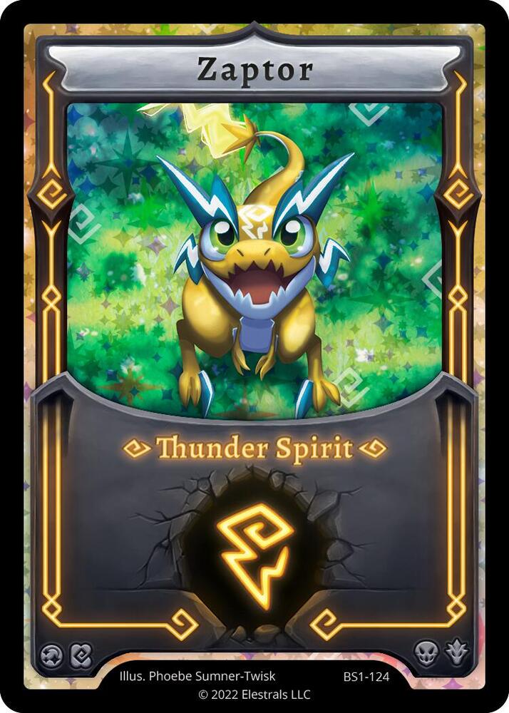 Zaptor (Alternative Art), Base Set [Kickstarter Edition] BS1-124