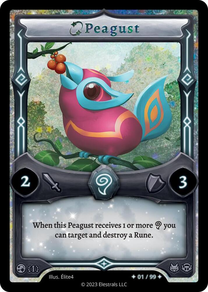 Peagust (Serialized), Base Set [First Edition] /99