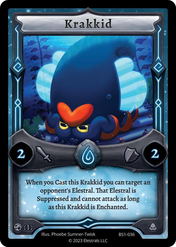 Krakkid, Base Set [First Edition] BS1-036