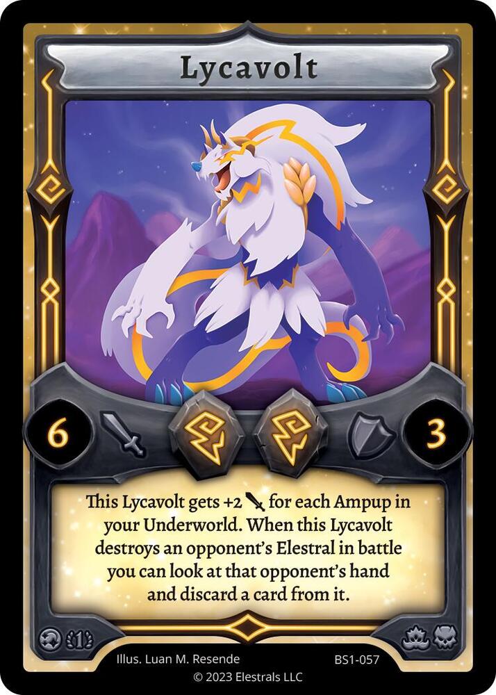 Lycavolt, Base Set [First Edition] BS1-057