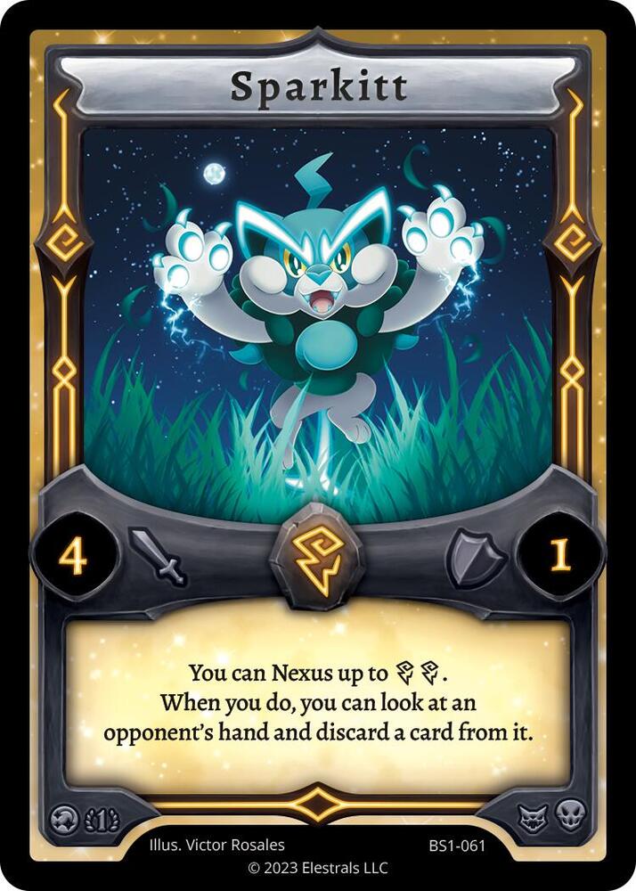 Sparkitt, Base Set [First Edition] BS1-061