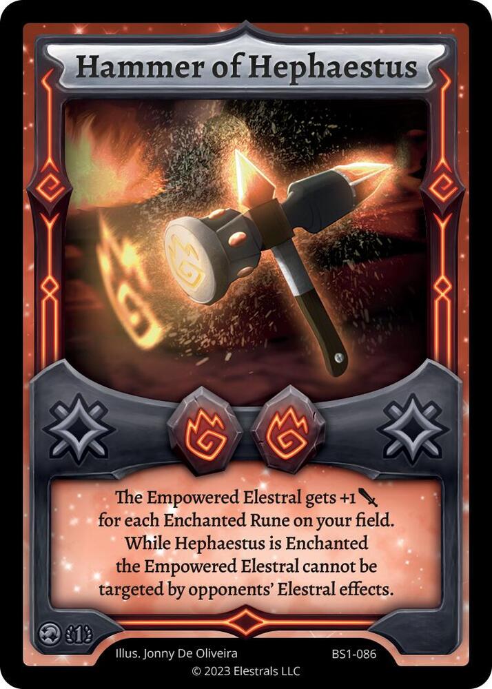 Hammer of Hephaestus, Base Set [First Edition] BS1-086