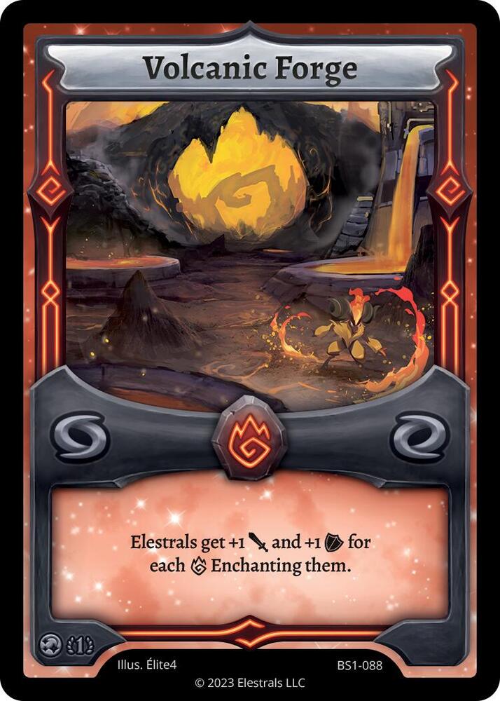 Volcanic Forge, Base Set [First Edition] BS1-088