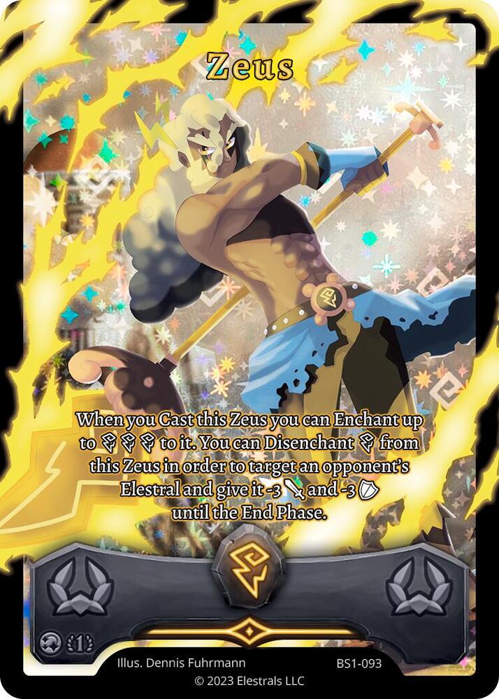 Zeus, Base Set [First Edition] BS1-093
