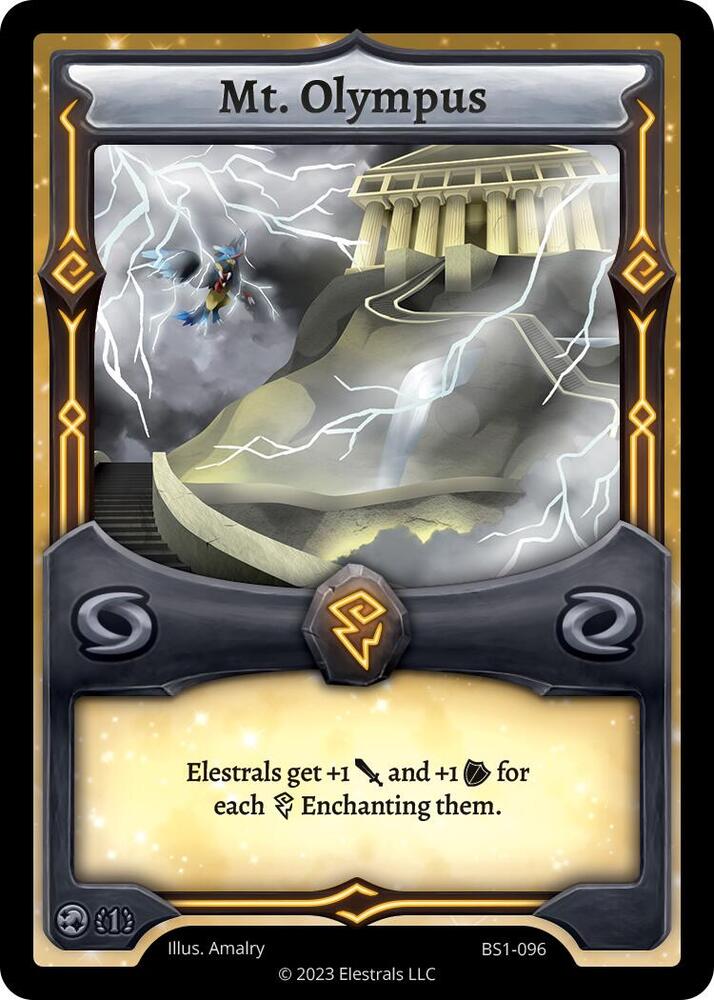 Mt. Olympus, Base Set [First Edition] BS1-096