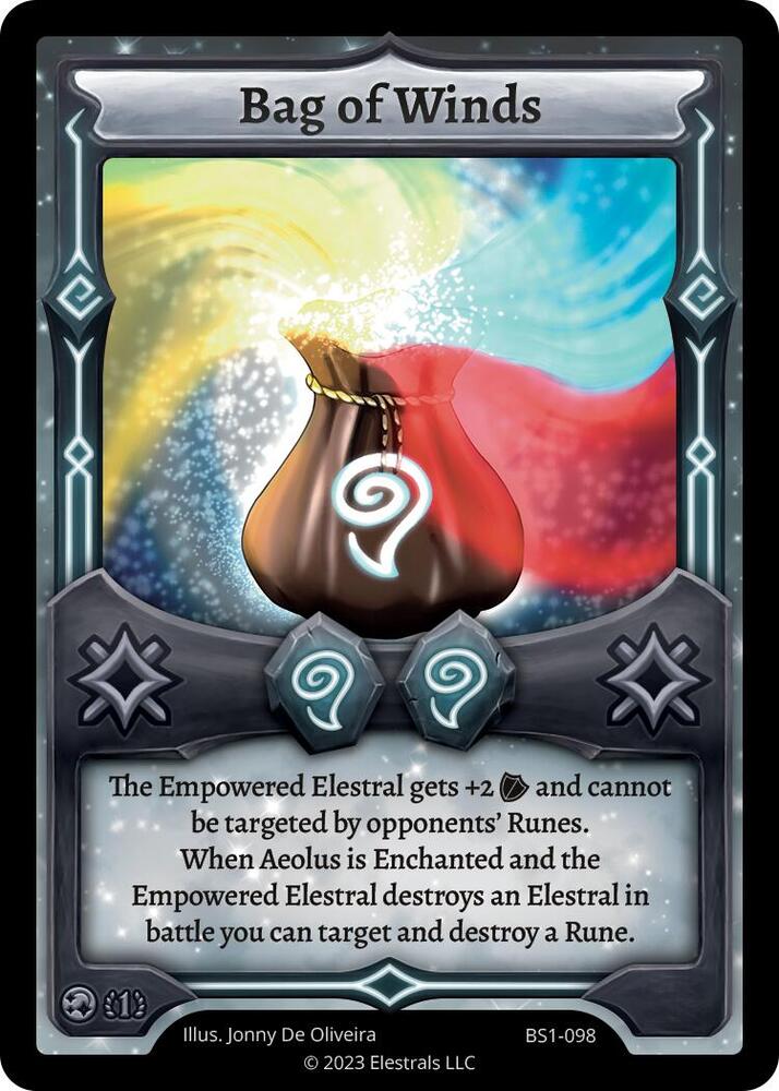 Bag of Winds, Base Set [First Edition] BS1-098