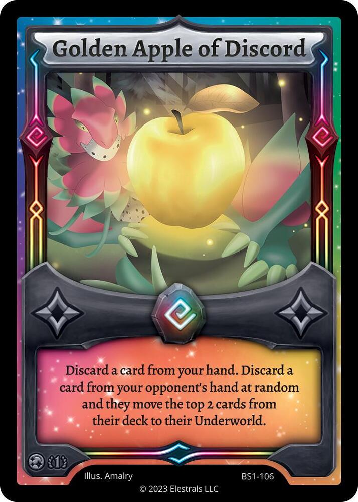 Golden Apple of Discord, Base Set [First Edition] BS1-106