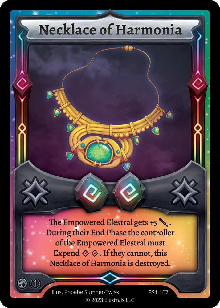 Necklace of Harmonia, Base Set [First Edition] BS1-107