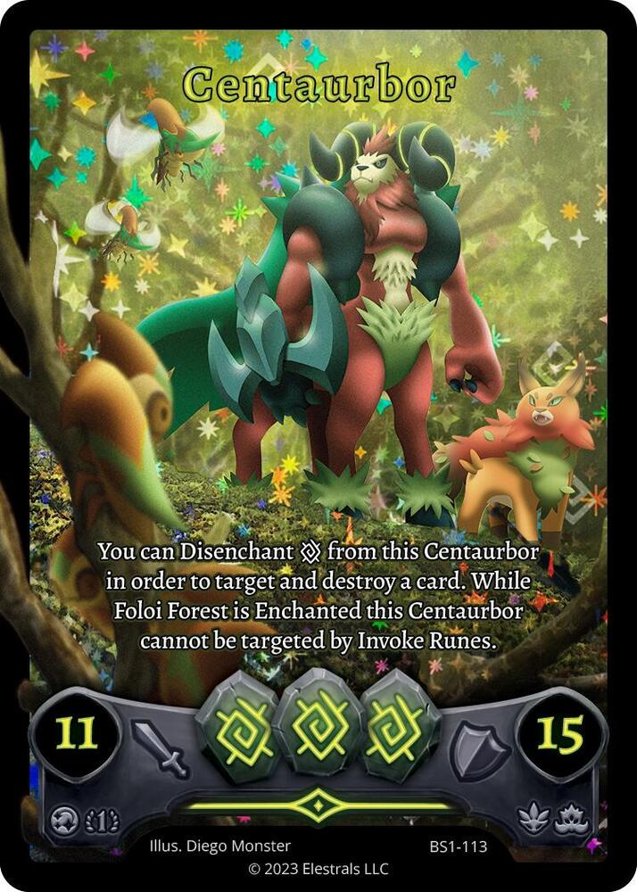 Centaurbor (Full Art), Base Set [First Edition] BS1-113