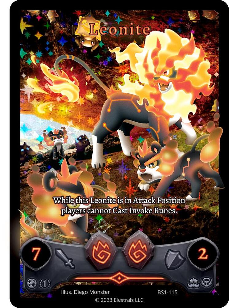 Leonite (Full Art), Base Set [First Edition] BS1-115