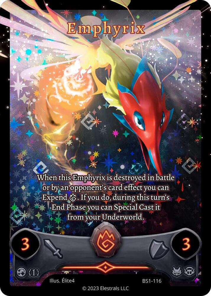 Emphyrix (Full Art), Base Set [First Edition] BS1-116