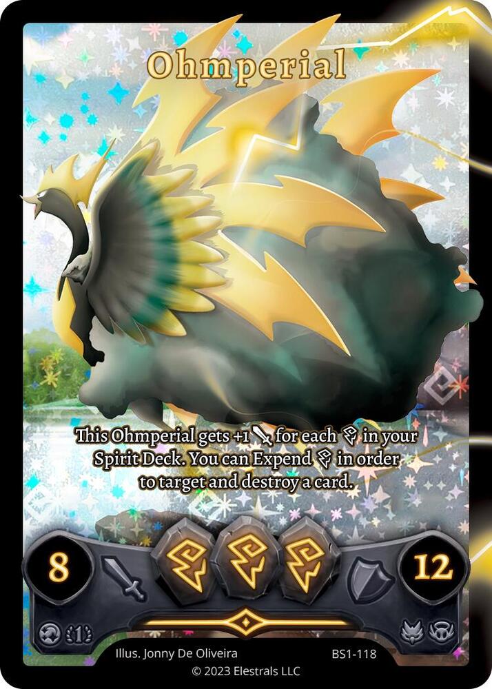 Ohmperial (Full Art), Base Set [First Edition] BS1-118