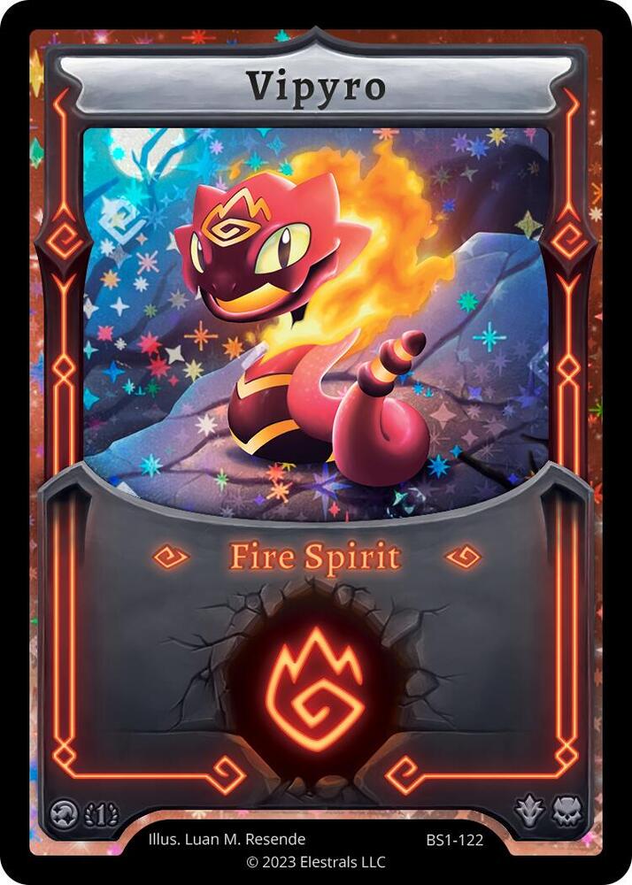 Vipyro (Alternative Art), Base Set [First Edition] BS1-122