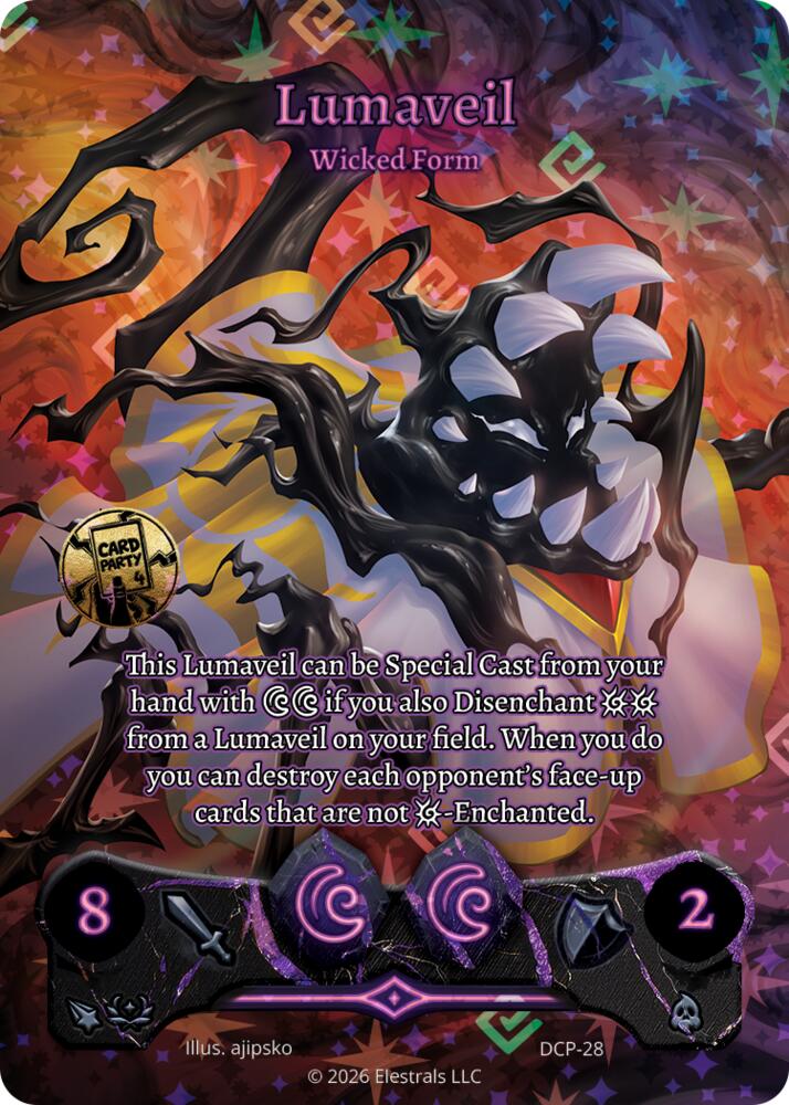 Lumaveil - Wicked Form, Divine Champions: Sunstrike Promos DCP-28