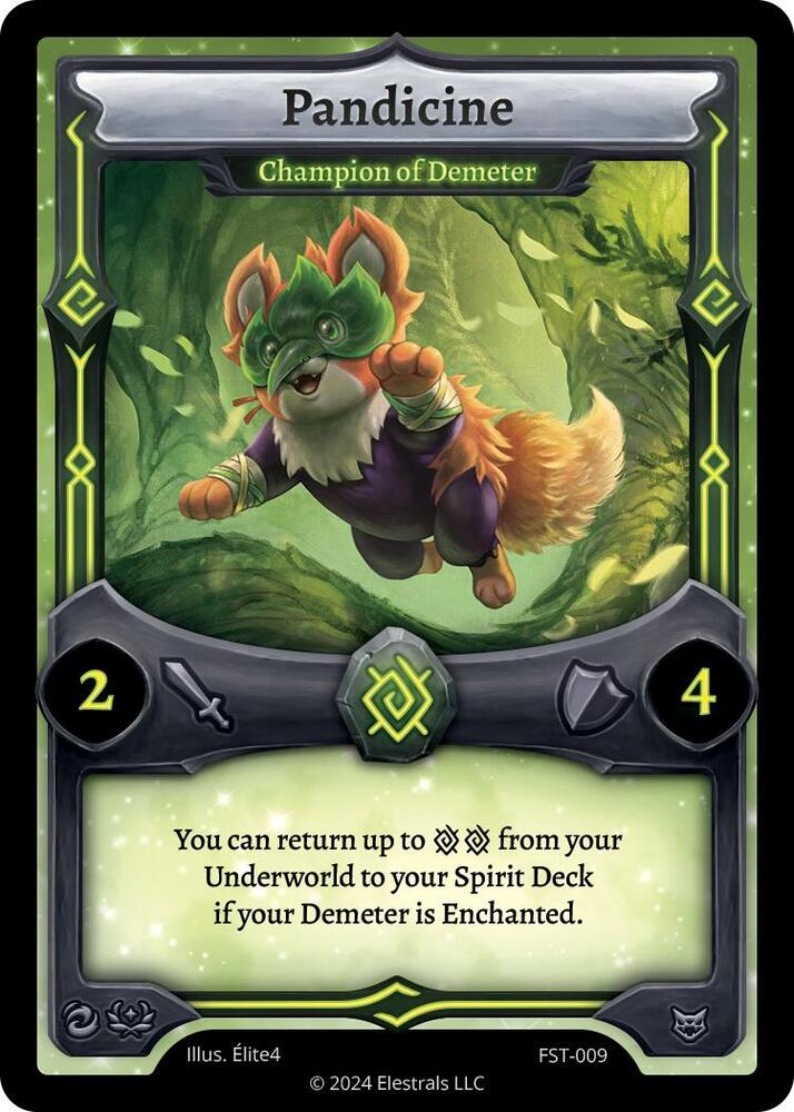 Pandicine - Champion of Demeter, Divine Champions: Firestorm FST-009