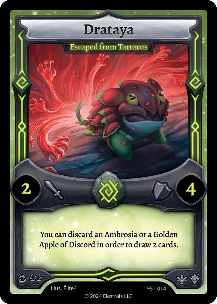 Drataya - Escaped From Tartarus, Divine Champions: Firestorm FST-014