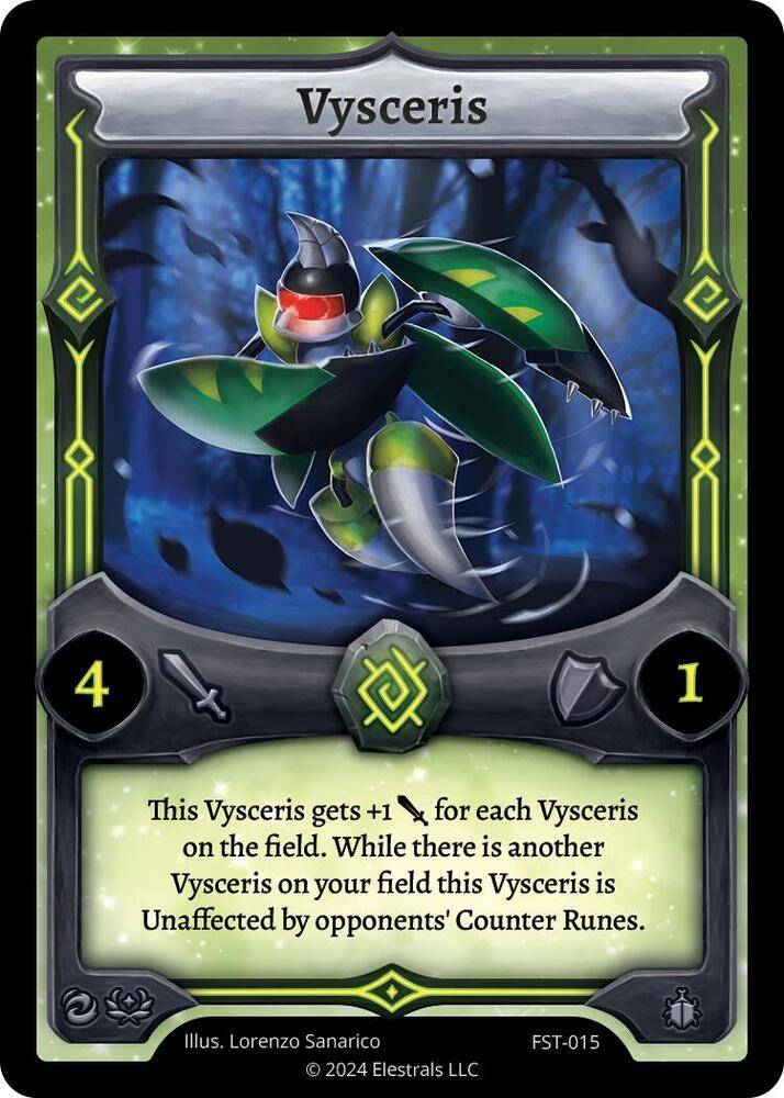 Vysceris, Divine Champions: Firestorm FST-015