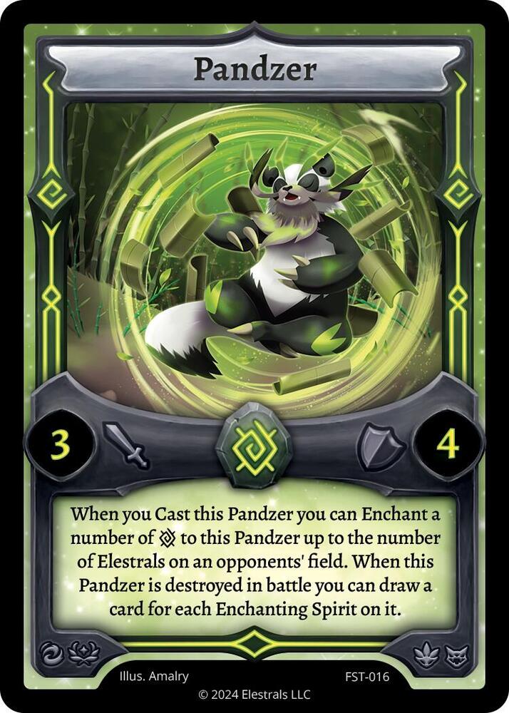 Pandzer, Divine Champions: Firestorm FST-016