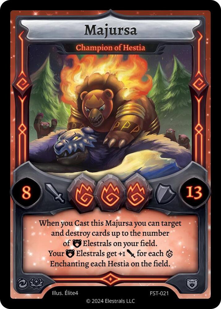 Majursa - Champion of Hestia, Divine Champions: Firestorm FST-021