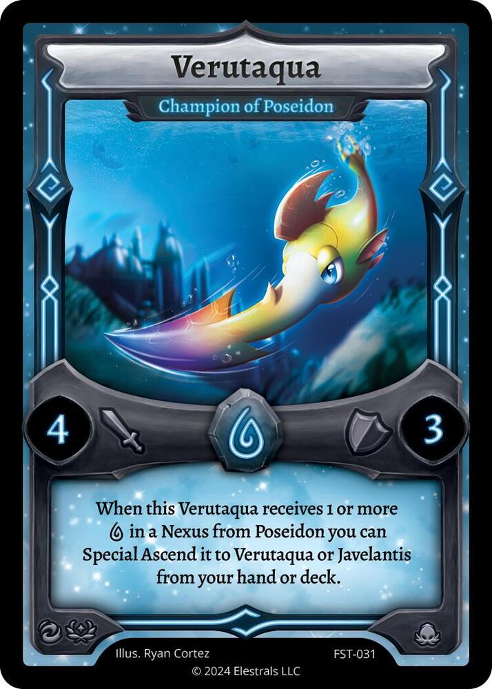 Verutaqua - Champion of Poseidon, Divine Champions: Firestorm FST-031