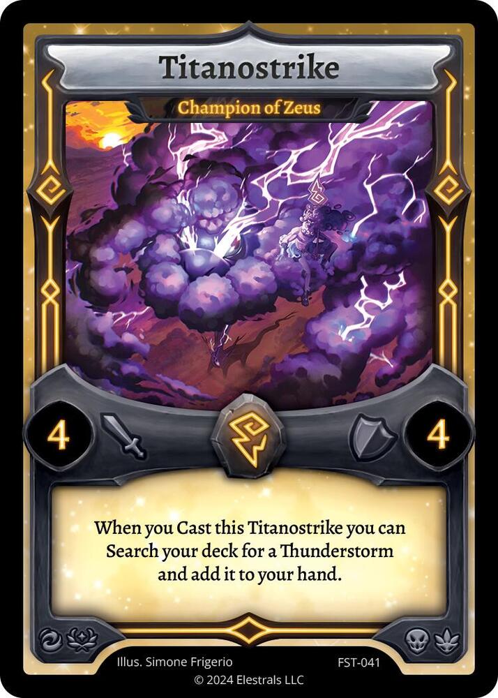 Titanostrike - Champion of Zeus, Divine Champions: Firestorm FST-041