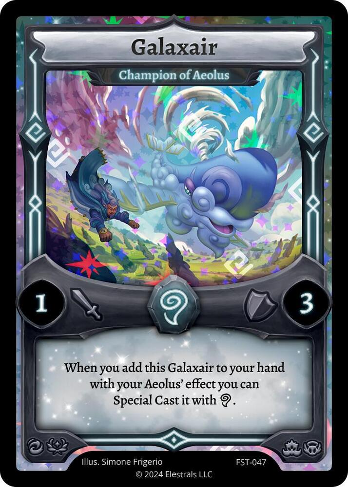 Galaxair - Champion of Aeolus, Divine Champions: Firestorm FST-047