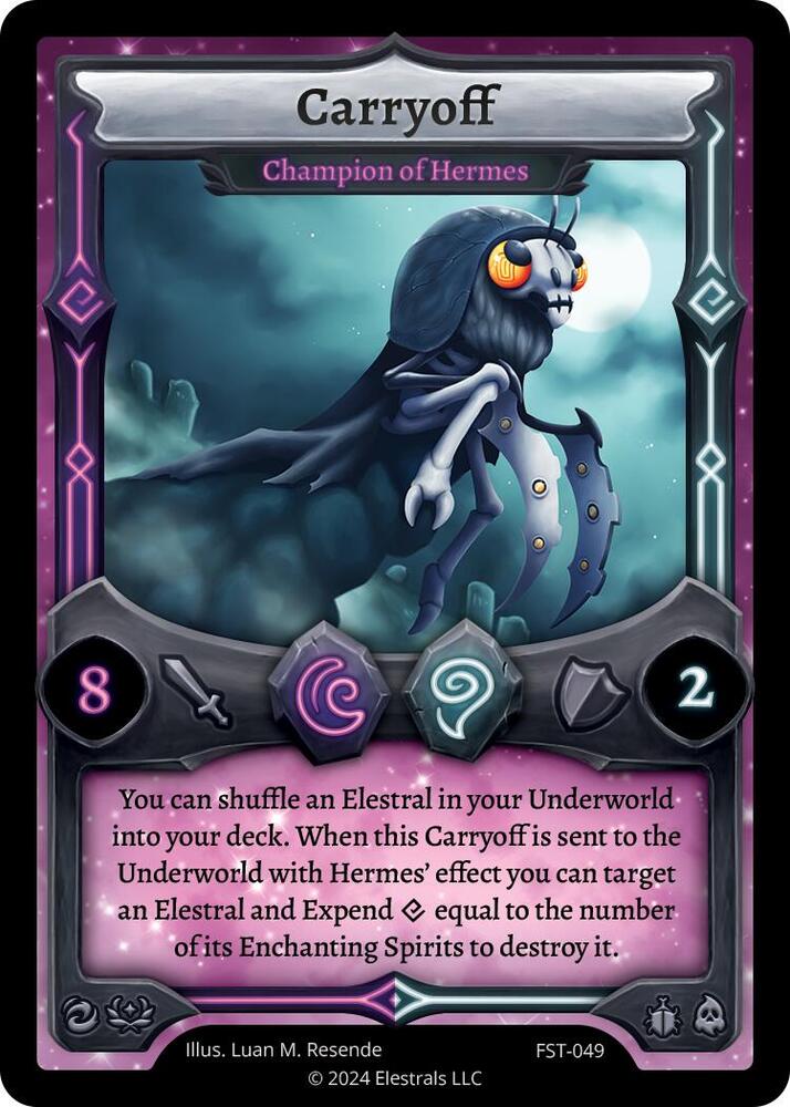 Carryoff - Champion of Hermes, Divine Champions: Firestorm FST-049