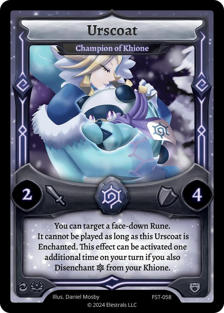 Urscoat - Champion of Khione, Divine Champions: Firestorm FST-058