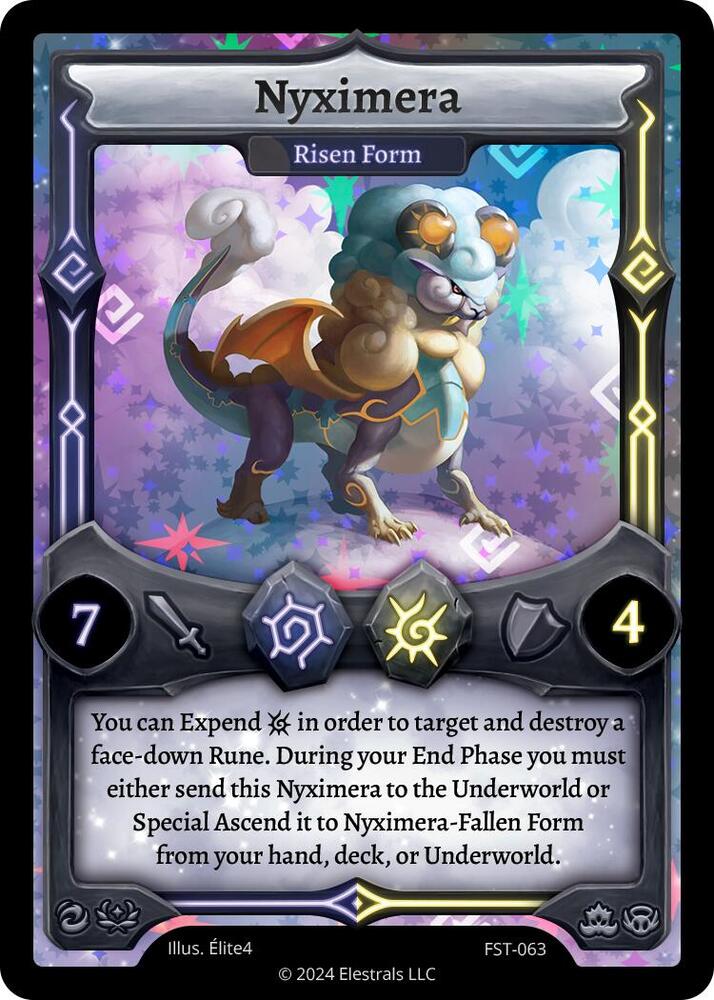 Nyximera - Risen Form, Divine Champions: Firestorm FST-063