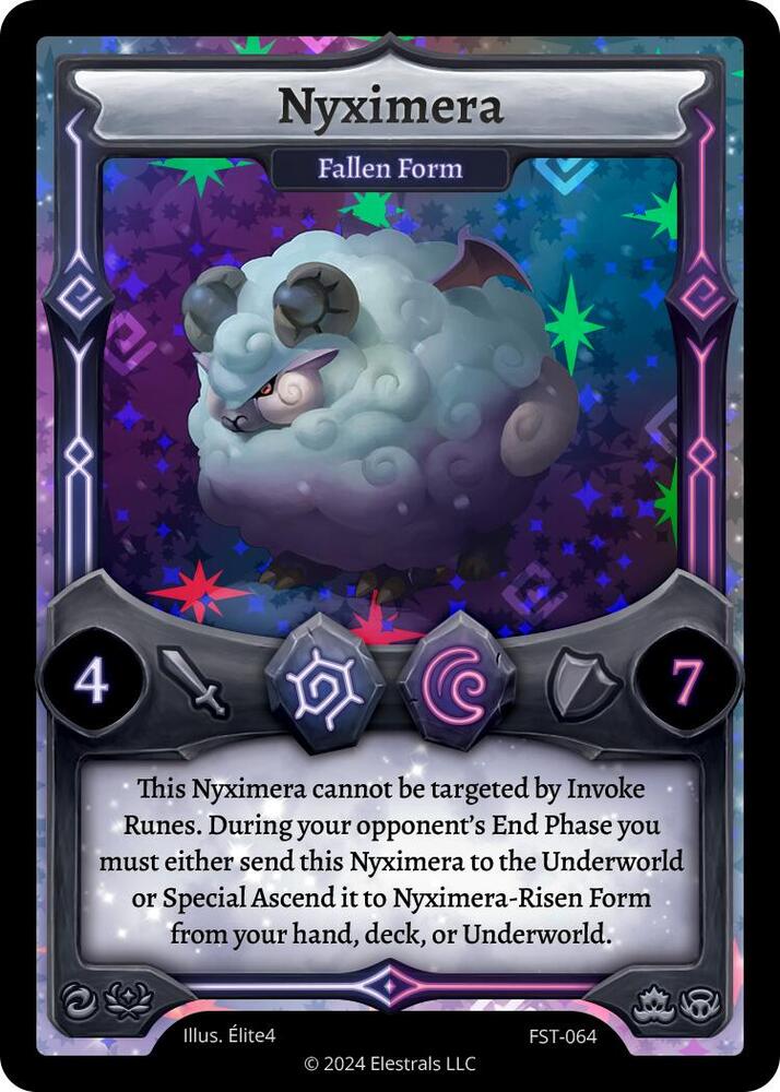 Nyximera - Fallen Form, Divine Champions: Firestorm FST-064