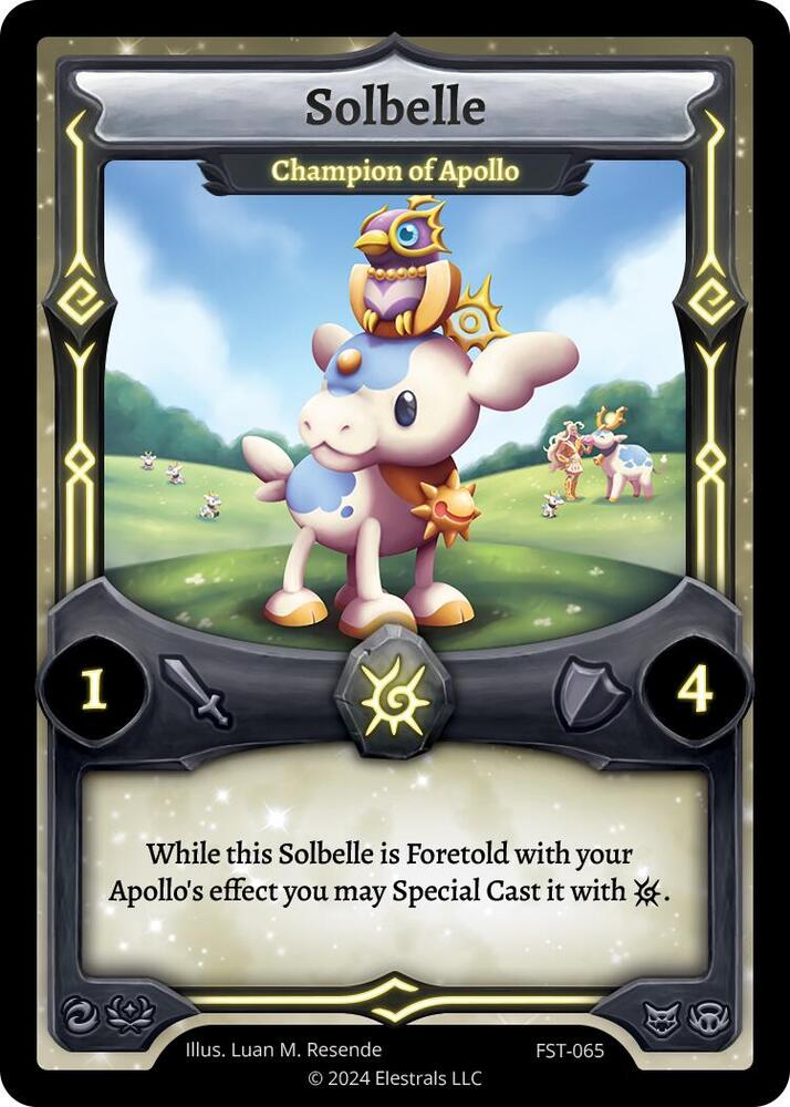 Solbelle - Champion of Apollo, Divine Champions: Firestorm FST-065