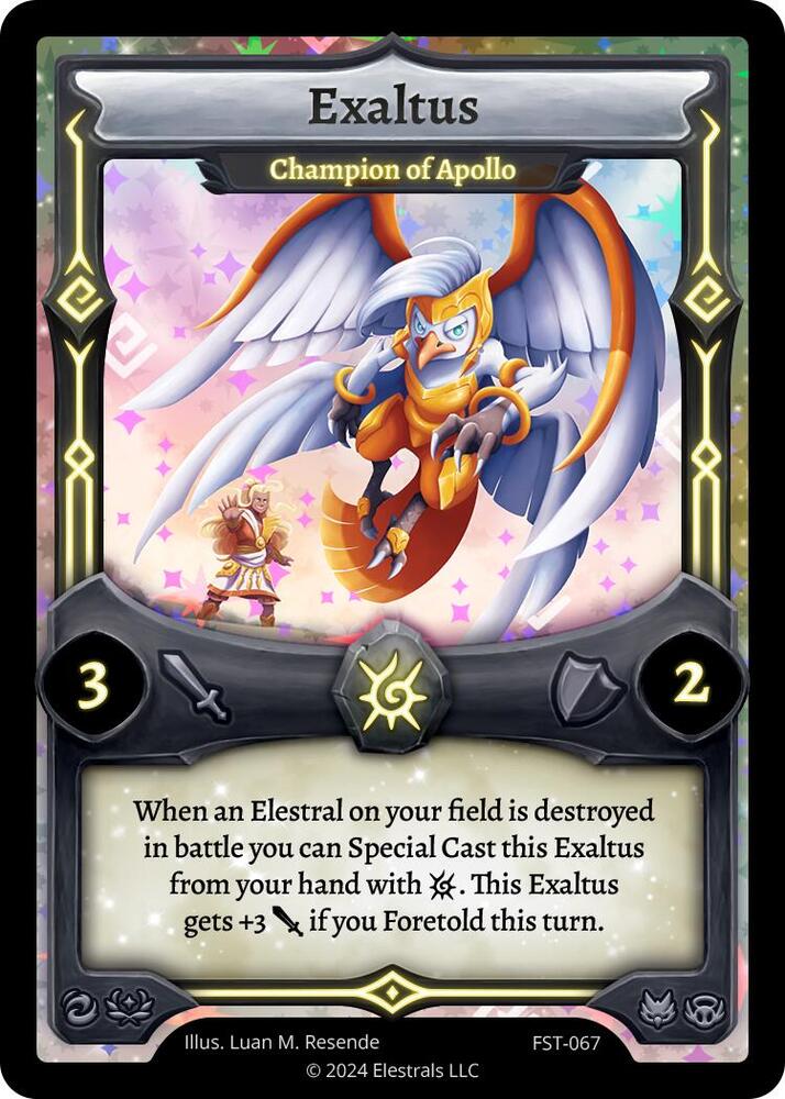 Exaltus - Champion of Apollo, Divine Champions: Firestorm FST-067