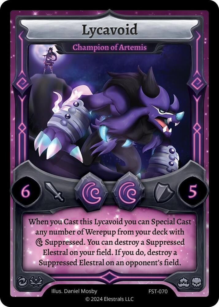 Lycavoid - Champion of Artemis, Divine Champions: Firestorm FST-070