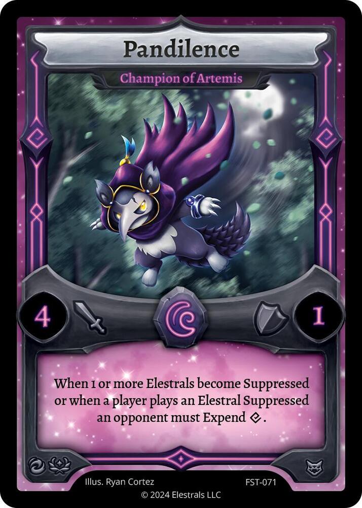 Pandilence - Champion of Artemis, Divine Champions: Firestorm FST-071