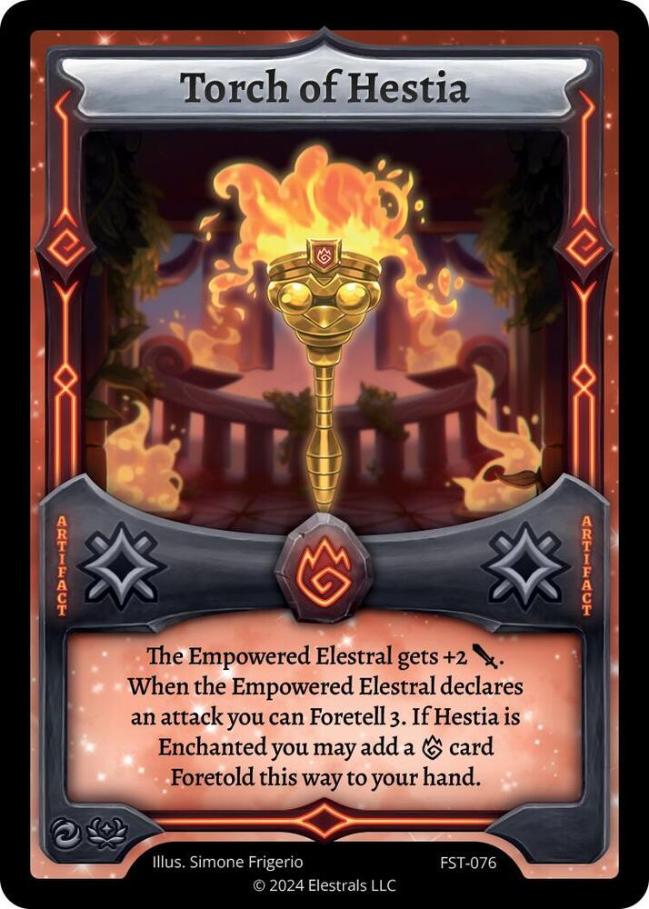 Torch of Hestia, Divine Champions: Firestorm FST-076