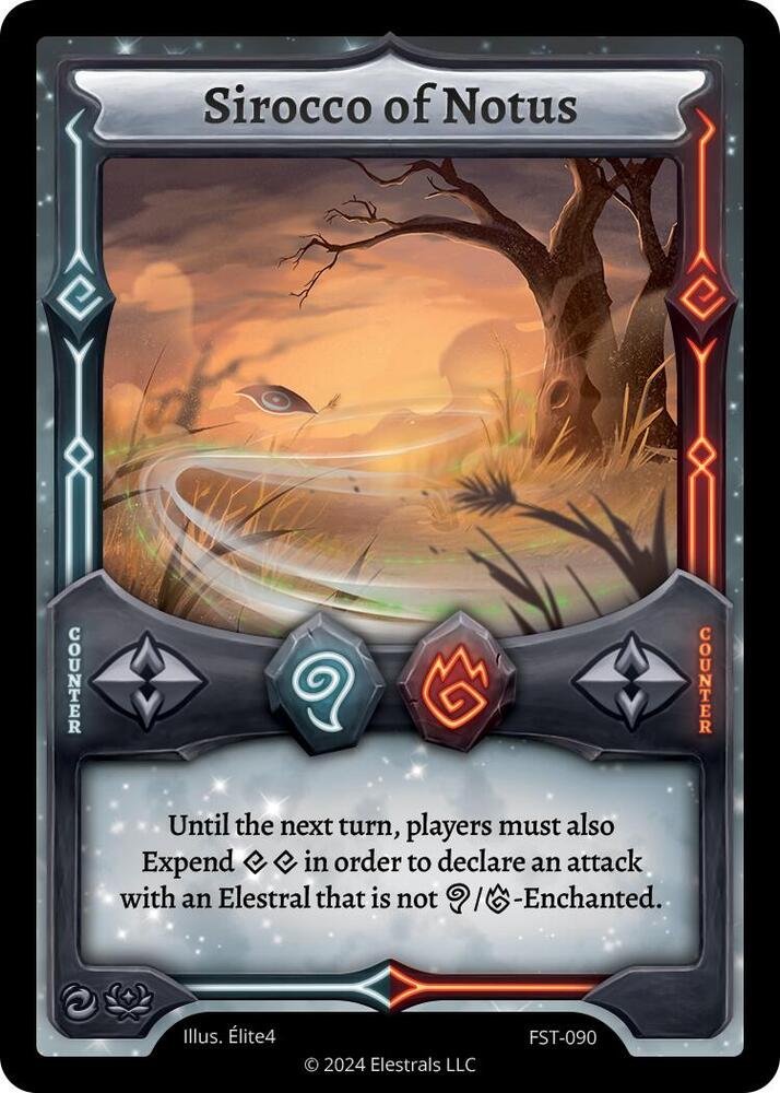 Sirocco of Notus, Divine Champions: Firestorm FST-090