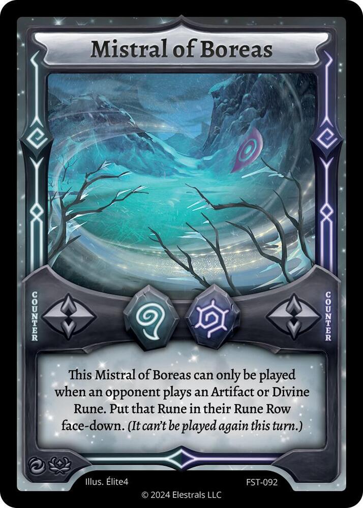 Mistral of Boreas, Divine Champions: Firestorm FST-092